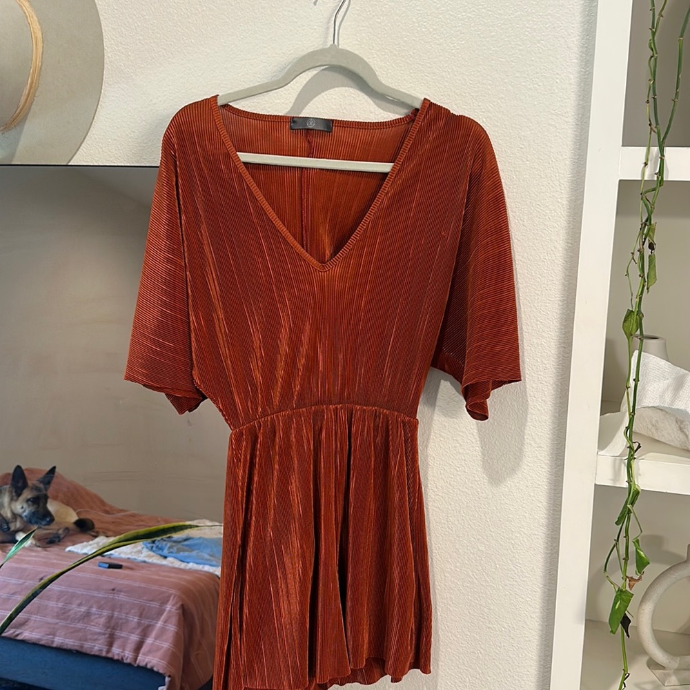 Misguided Rust Romper - image 3